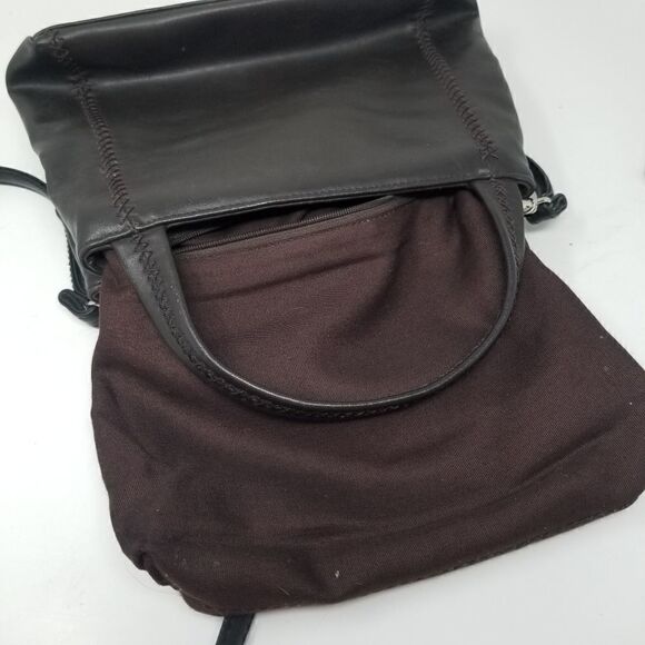 Dark Brown ESPRIT FAUX LEATHER CROSSBODY BAG - Picture 5 of 11